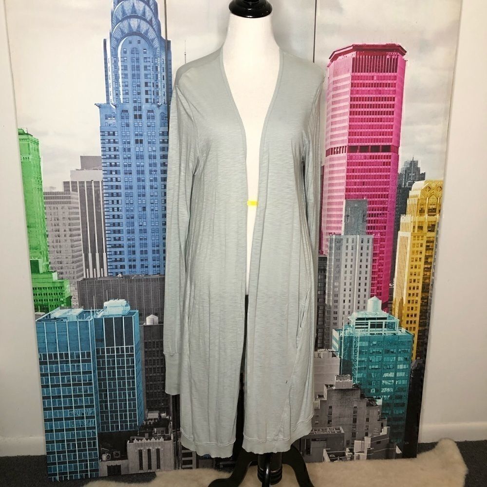 LAMade Mixed Up Cardigan Arc Grey NWT - Picture 2 of 12